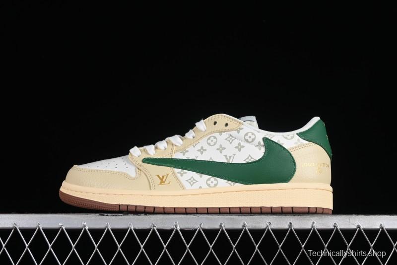 Nike Air Jordan 1 Low OG SP Travis Scott x Fragment Design Collaboration Sneakers - LX1988-300