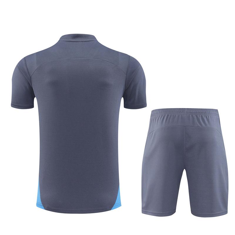 24/25 Manchester City Blue White Short Sleeve Jersey+Shorts