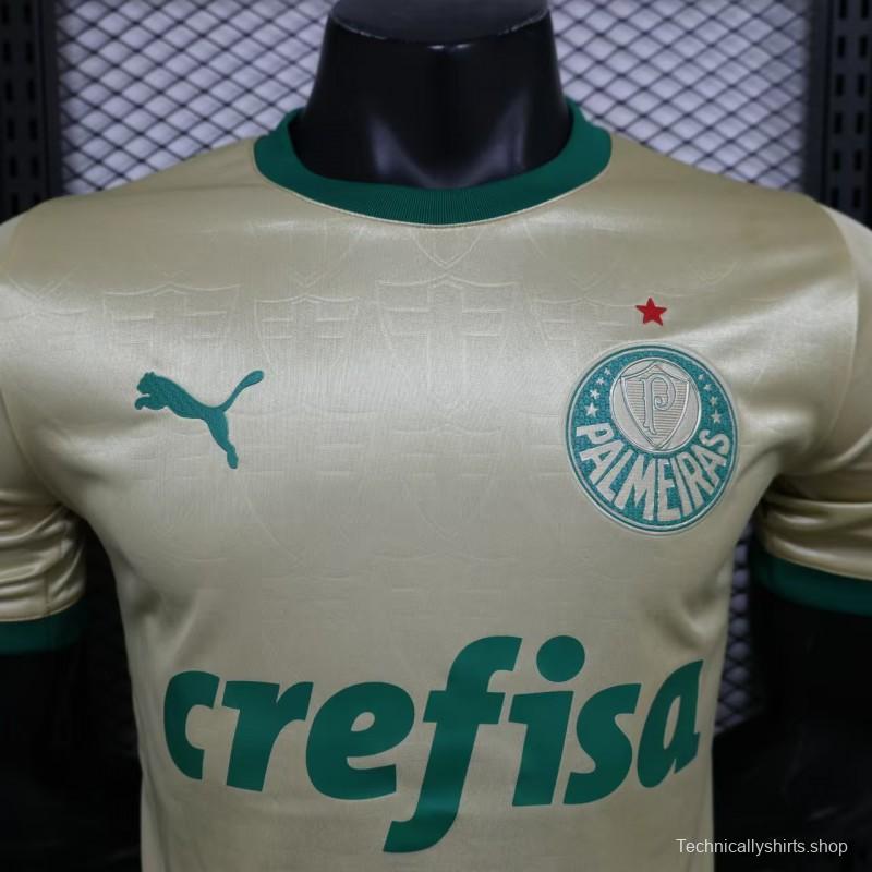 Player Version 24/25 Palmeiras Third Golden Jersey