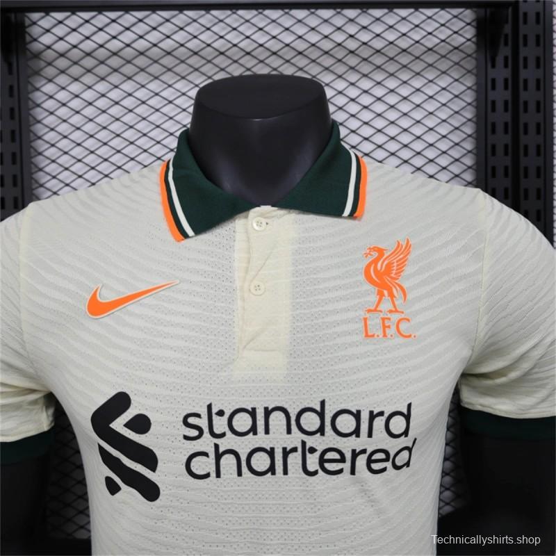 Player Version Retro 21/22 Liverpool Away Jersey