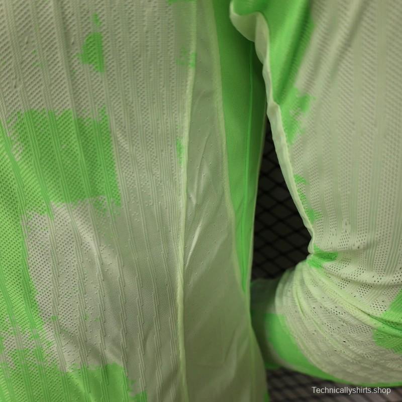 25/26 Player Version Barcelona Third 125th Anniversary Long Sleeve Jersey