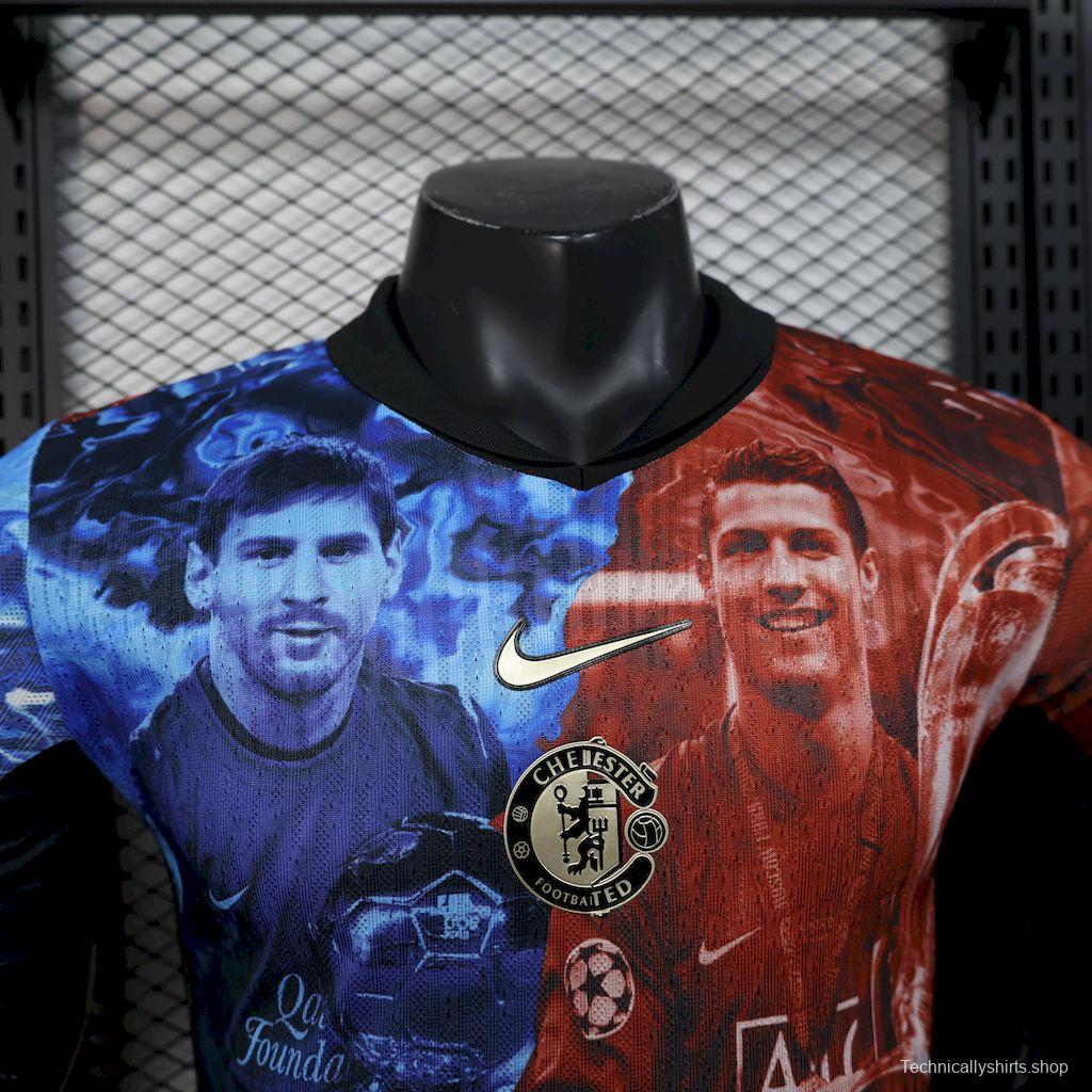 2025/26 Player Version Manchester United Ronaldo Chelsea Messi Special Edition Jersey