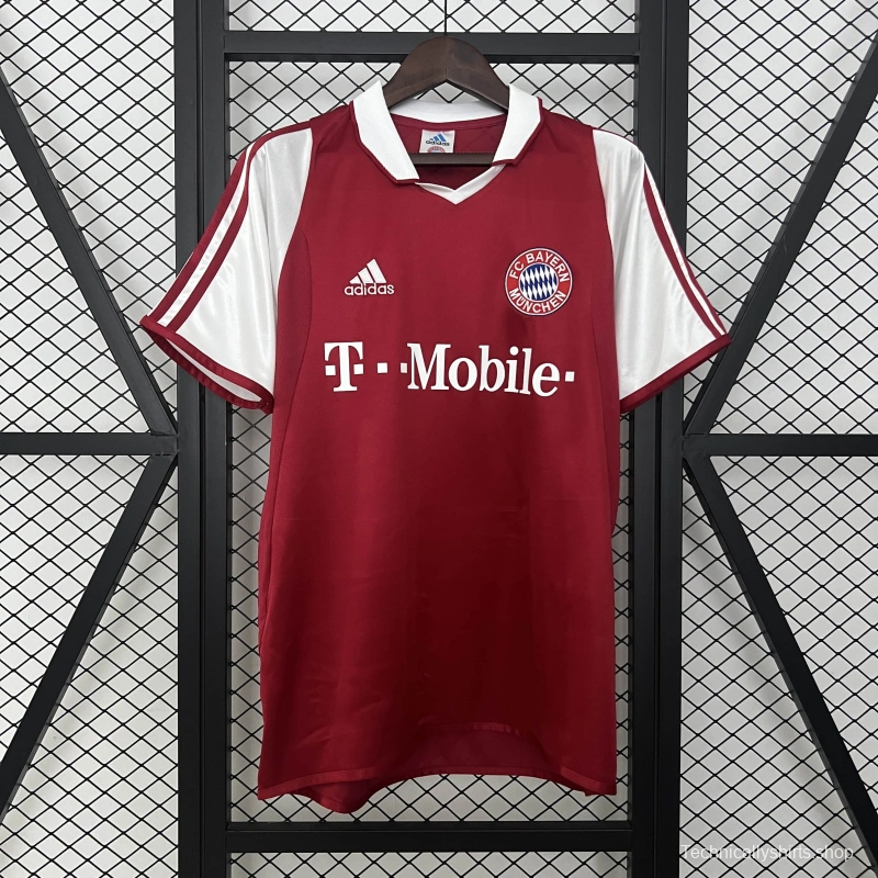 03/04 Retro Bayern Munich Home Jersey