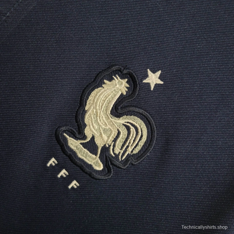 2014 Retro France Home Jersey