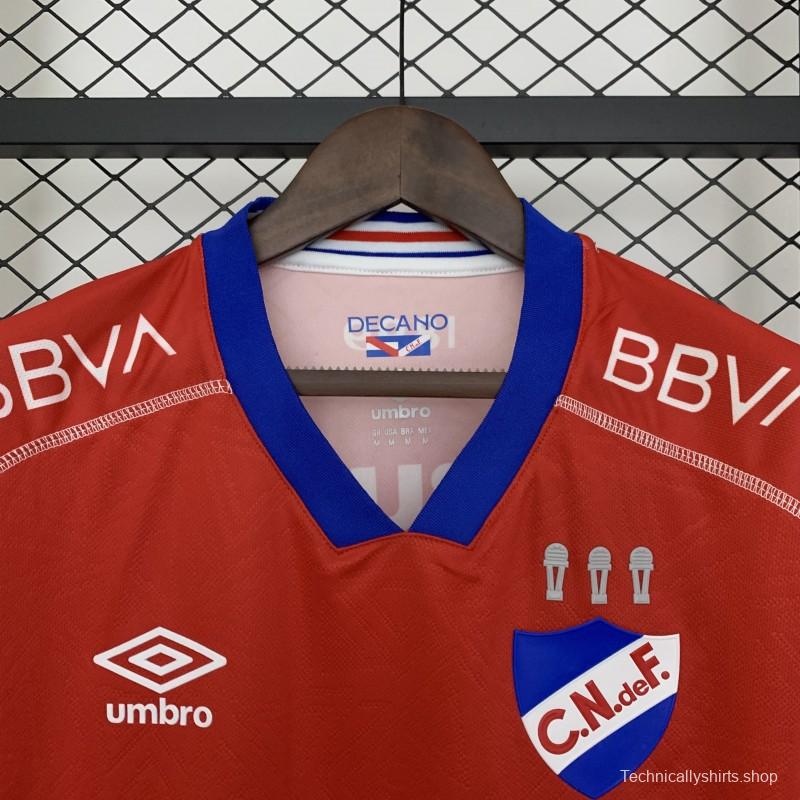 25/26 Uruguayan  Atlético Nacional Red Jersey