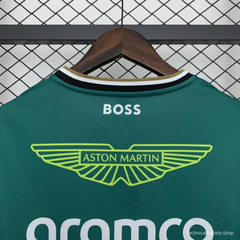 2025 F1 Formula Aston Martin Green T-Shirt