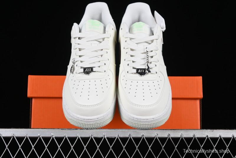 Nike Air Force 1 '07 Low Casual Sneakers with Full-Length Air Cushion - FN8540-100