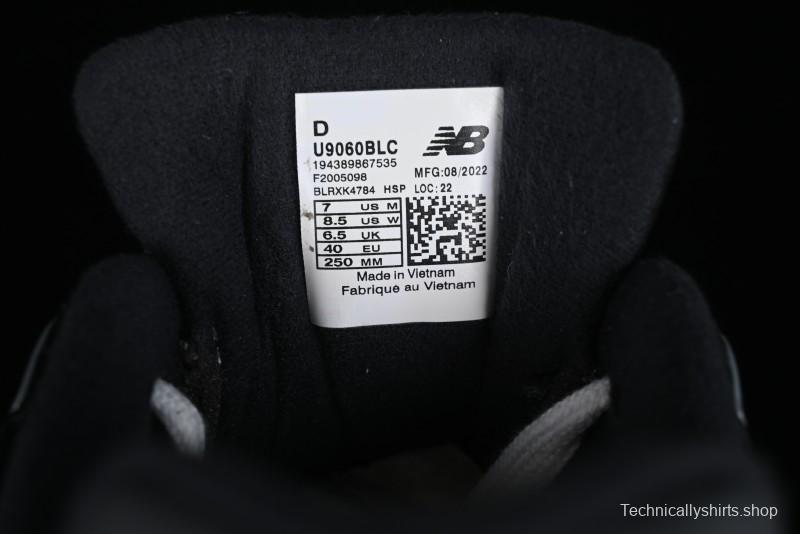 Joe Freshgoods x New Balance NB9060 Retro Casual Running Sneakers with ABZORB Cushioning - U9060BLC