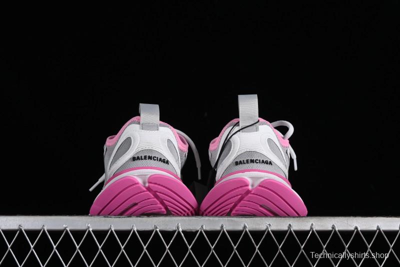 Balenciaga Circuit Lightweight Distressed Print Round Toe Fashion Casual Sneakers - WFLGY1950