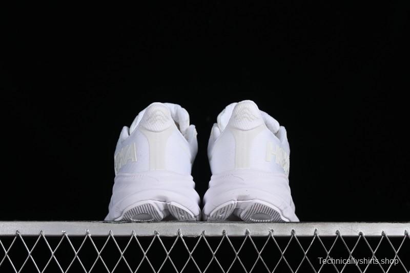 HOKA ONE ONE Bondi 8 Functional Cushioned Running Shoes with Soft EVA Midsole - 1127952 WWH