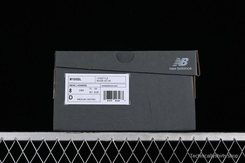 New Balance 1000 Series Retro Dad Style Low-Top Casual Running Sneakers - M1000SL