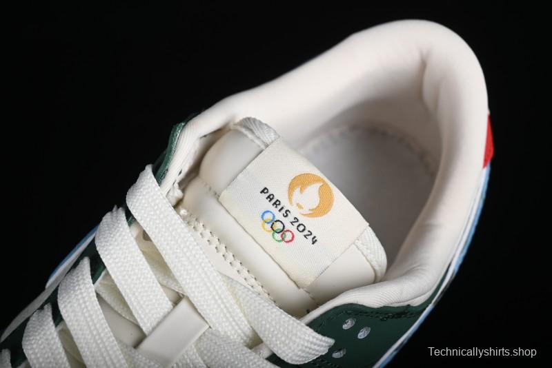 Nike SB Dunk Low Paris Olympics Limited Edition - Blue Green Color Blocking Low-Top Casual Skate Shoes - JH8310-952