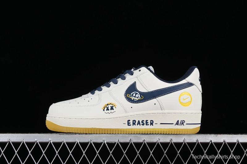 Nike Air Force 1 '07 Low "Eraser" Casual Sneakers - XC2351-330