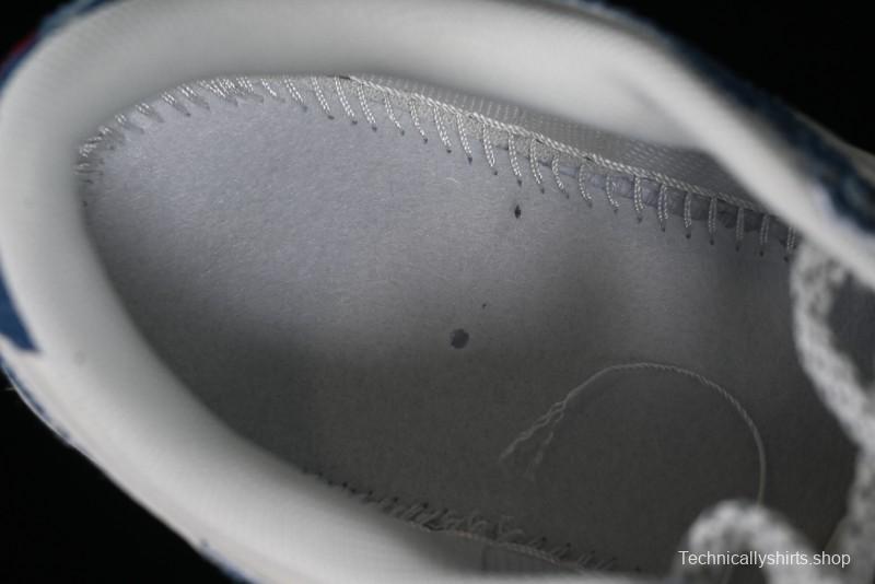 Nike Dunk Low Supreme - Denim Blue Jeans Anniversary High-End Customized Low-Top Casual Sneakers - FC1688-194