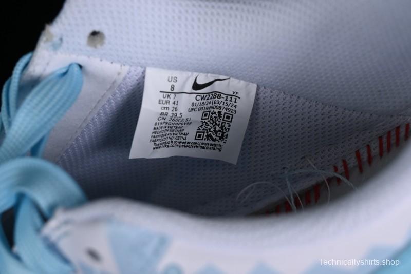 Nike Air Force 1 Low Witch Collaboration Custom Leather Sneakers with Full-Length Air Cushion - CW2288-111