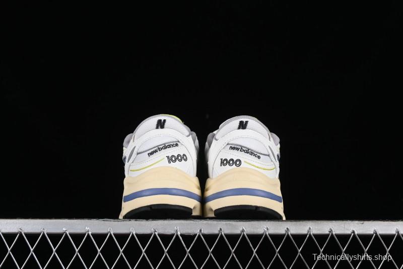 New Balance 1000 Series Retro Dad Style Low-Top Casual Running Shoes - W1000CV