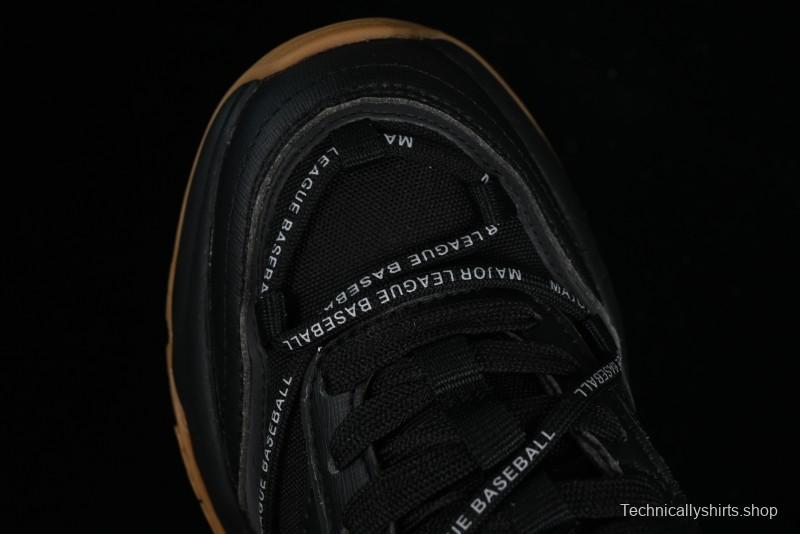 New York Yankees MLB Chunky Runner Lace Lightweight Casual Sneakers - 3ASHCRR3N50BKS