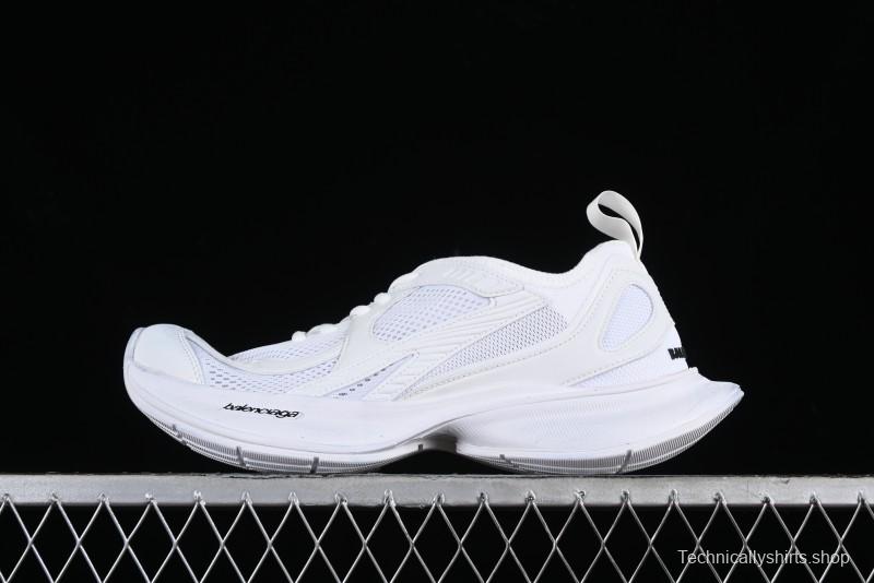 Balenciaga Circuit Lightweight Distressed Print Round Toe Fashion Casual Shoes - WFLGY0120