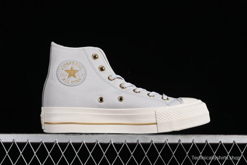 Converse All Star Lift High Top Platform Casual Canvas Shoes - A08237C