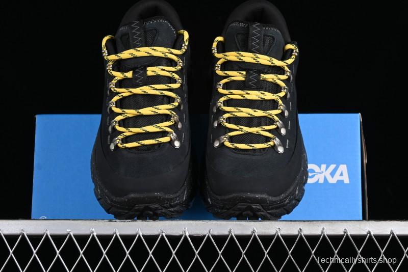 HOKA ONE ONE Tor Summit Low-Top Running Shoes with Geometric Cushioning for Stability and Traction - 1147952 BBLC