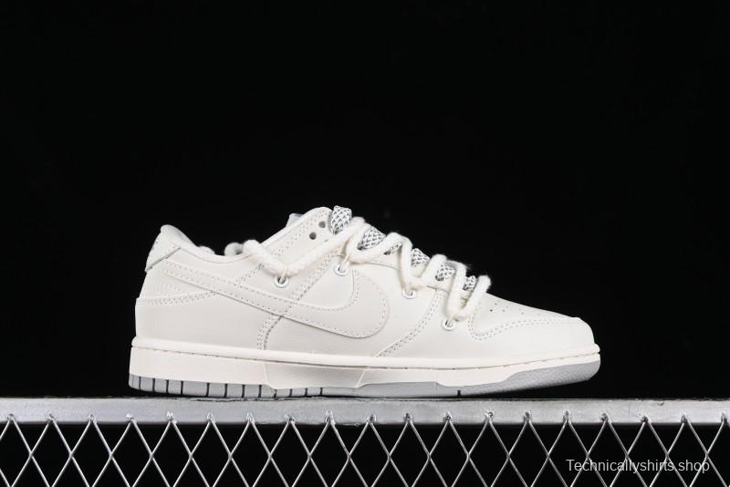 Nike SB Dunk Low LV Collaboration Anniversary Edition Custom Low-Top Casual Sneakers - XX2025-332