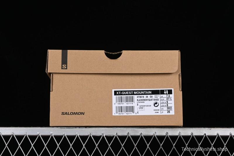 Salomon XT-Quest Mountain Trail Running Shoes with SENSIFIT and CONTAGRIP - 473616-28