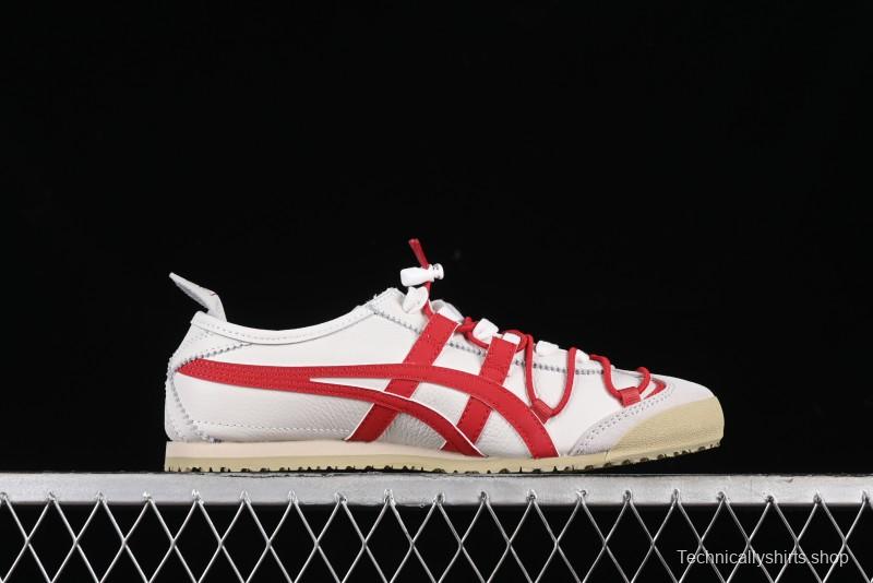 Onitsuka Tiger Mexico 66 Low-Top Leather Running Sneakers - 1183C216-100