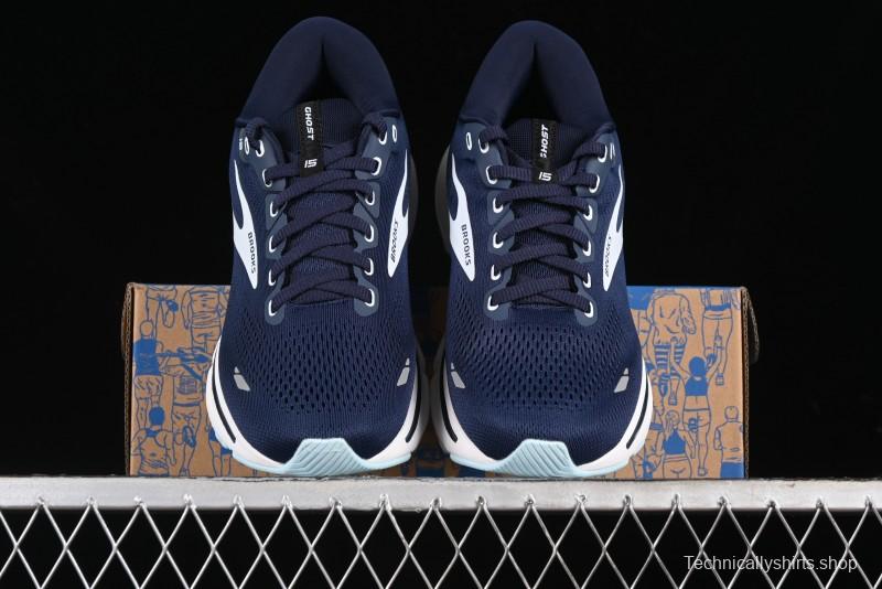 Brooks Ghost 15 Running Shoes with DNA LOFT V2 Cushioning and Breathable Air Mesh - 1203802A450