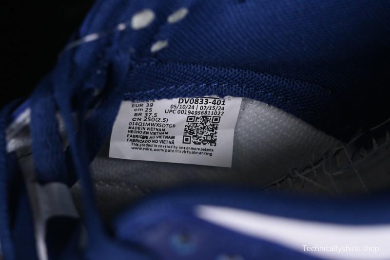 Nike Dunk Low SB Deep Royal Blue Casual Skate Shoes - DV0833-401