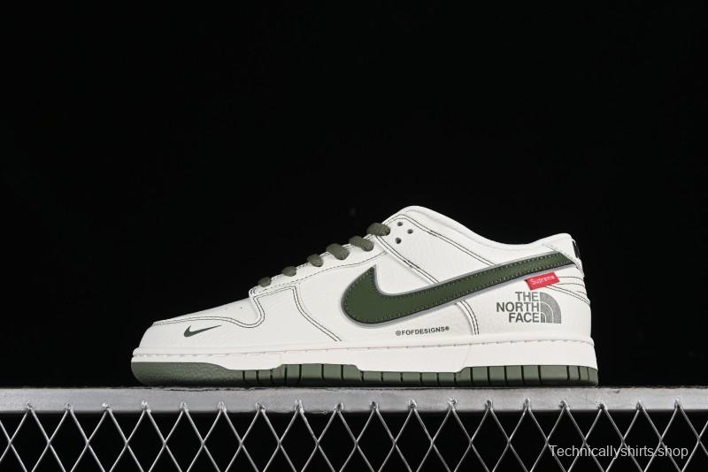 Nike SB Dunk Low Supreme x The North Face Casual Skateboarding Shoes - BM0234-505