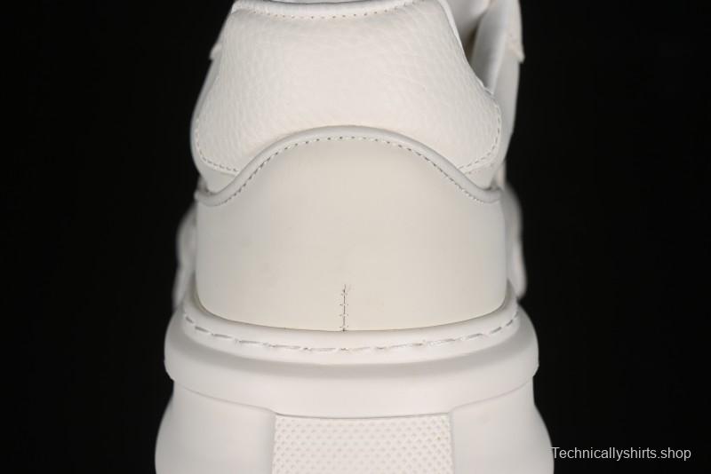 ECCO 2024 New Fashion Simple Versatile Genuine Leather White Sneakers - 61881301002