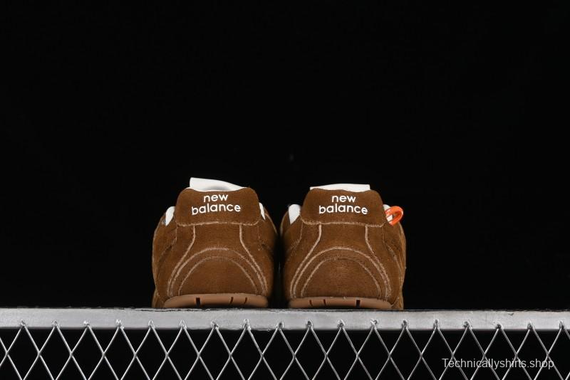 Miu Miu x New Balance 530 Low-Top Retro Running Shoes with Deconstructed Design - 38165