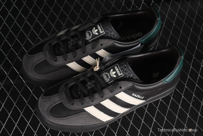 Adidas Originals Gazelle Indoor Retro Casual Slip-Resistant Wear-Resistant Low-Top Sneakers - IH0374