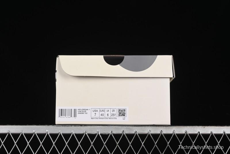 Nike Travis Scott x Fragment Design x Air Jordan 1 Low OG SP Sneakers - JH6088-702