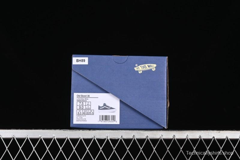 Vans Old Skool 36 LX Full Suede Retro Low-Top Canvas Vulcanized Sneakers - VN000CNGCIE