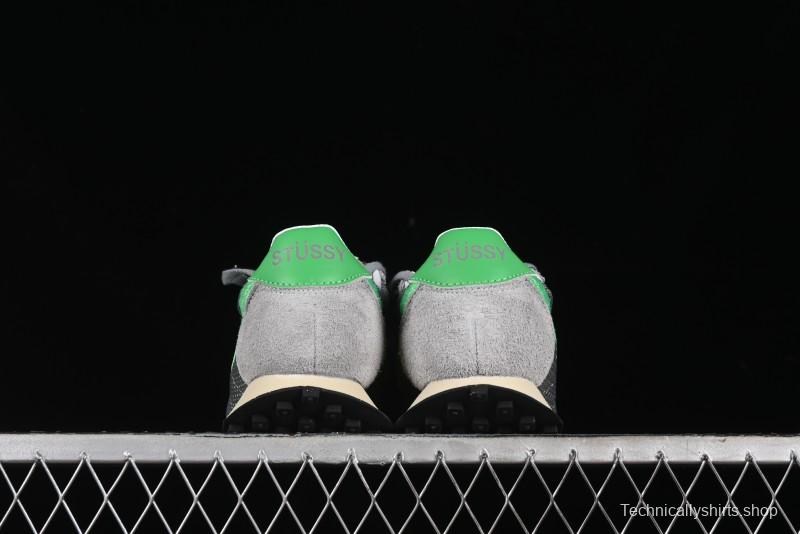 Nike Stussy Roshe Run LD-1000 Comfortable Versatile Non-Slip Durable Waffle Low-Top Casual Running Shoes - FQ5369-002