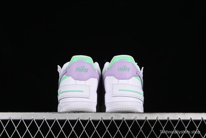 Nike Air Force 1 Shadow Low-Top Sneakers with Lightweight EVA Midsole and Anti-Slip RB Rubber Outsole - CU8591-103