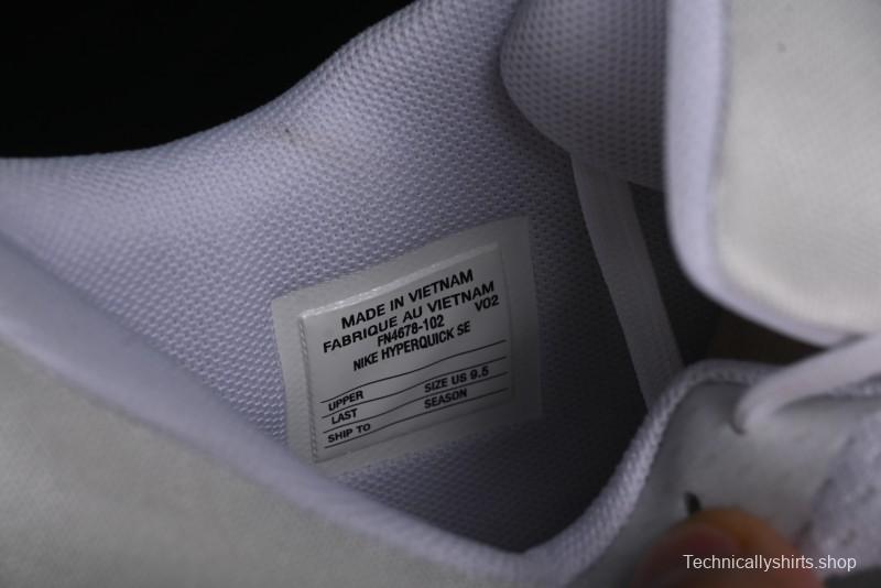 Nike Hyperquick SE Basketball Shoes with Cushioning and Breathability - FN4678-102