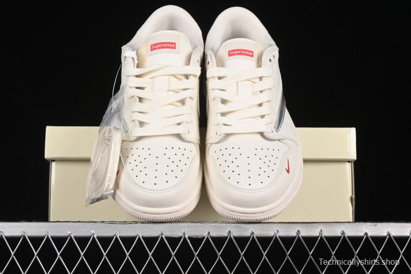 Nike Travis Scott x Fragment Design x Air Jordan 1 Low OG SP AJ1 Supreme Collaboration - CF3688-015