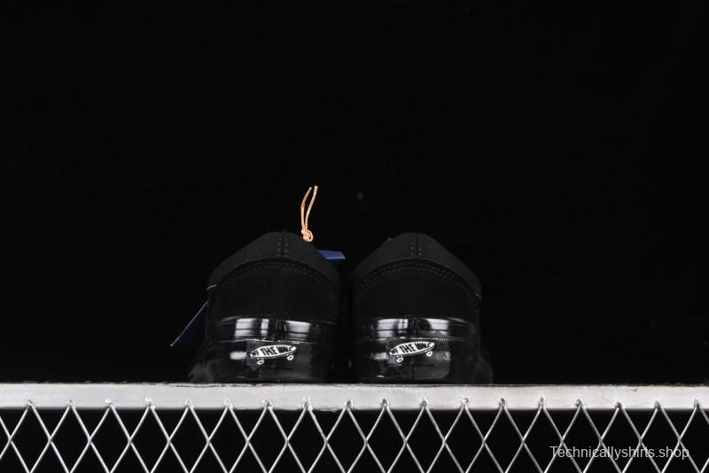 Vans Old Skool Premium Black Suede Retro Skate Shoes - VN000CXTBKA