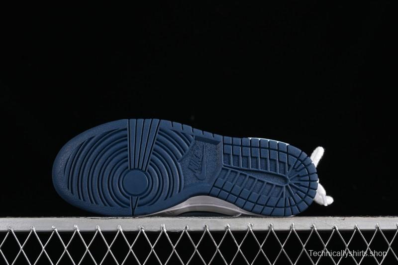 Nike Dunk Low Panda Prank Wave Rider - Silver Blue Shark Low Top Casual Sneakers - DD1391-400