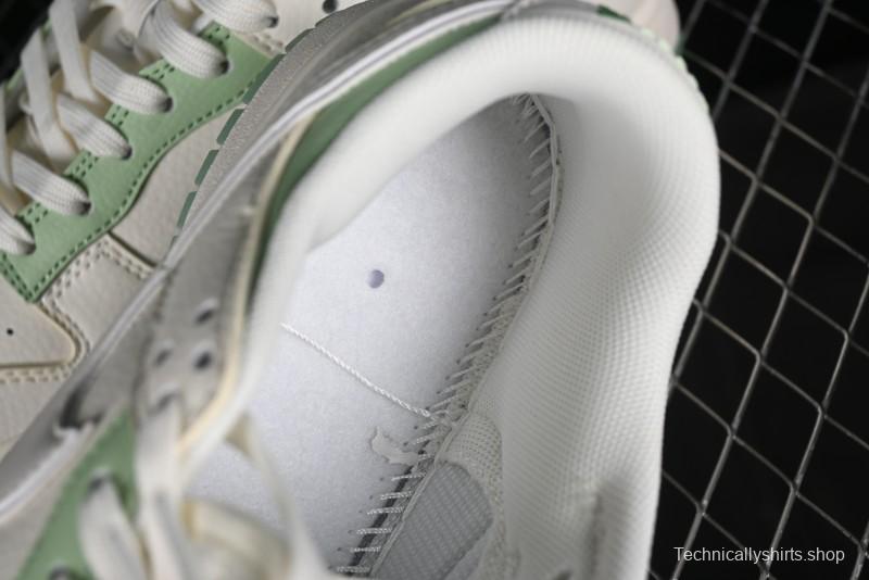 Nike SB Dunk Low Stussy Collaboration - Cream Apple Green Anniversary Custom Low-Top Casual Skate Shoes - XY1688-006