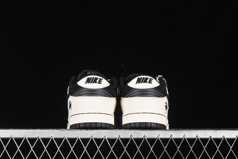 Nike SB Dunk Low Stussy Collaboration - Anniversary High-End Custom Low-Top Casual Sneakers - XY1688-016