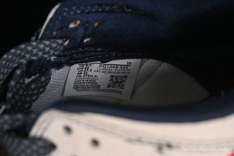 Nike SB Dunk Low Stussy Collaboration - Anniversary High-End Custom Low-Top Casual Skate Shoes - DQ1098-520