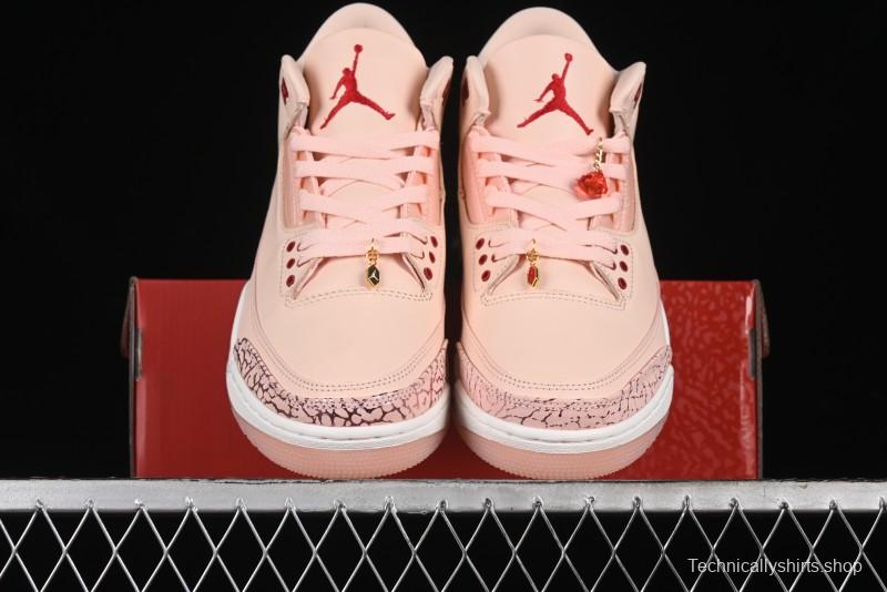 Nike Air Jordan 3 Retro Valentine's Day Limited Edition Sneakers - HJ0178-600