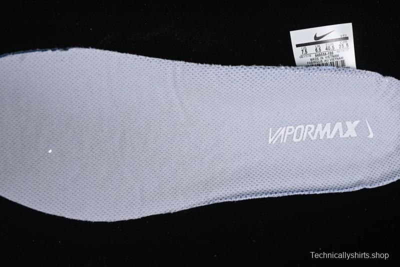 Nike Vapormax Flyknit Breathable Casual Running Shoes with Full-Length Air Cushion - 849558-100