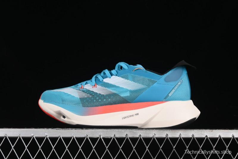 Adidas Adizero Adios Breathable Low-Top Running Shoes - ID8473