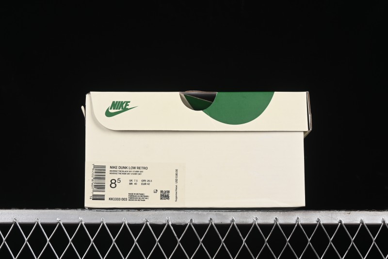 Nike SB Dunk Low Black Reverse Starry Sky Anniversary High-End Custom Low-Top Casual Skate Shoes - KK1333-003