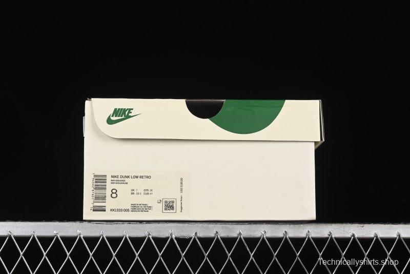 Nike SB Dunk Low Supreme x Stussy Triple Collaboration - Beige Silver Swoosh Anniversary Custom Low-Top Casual Skate Shoes - KK1333-005