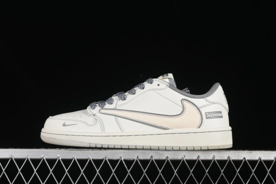 Nike Travis Scott x Fragment Design x Air Jordan 1 Low OG SP AJ1 Supreme Collaboration - CH6336-011